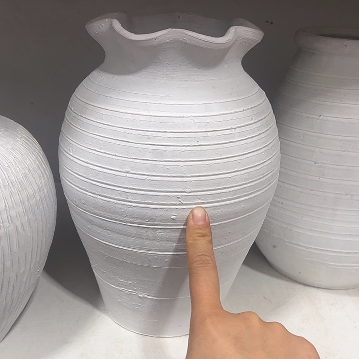 白色花边高24口12默认打孔