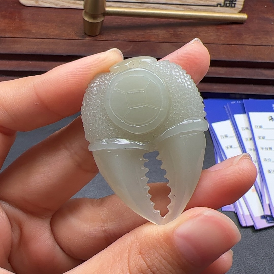 和田玉挂件未镶嵌