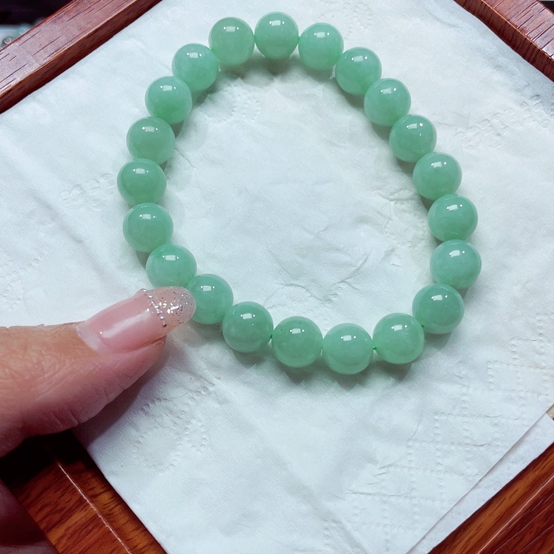 未镶嵌手链翡翠天然缅甸翡翠A货卡9.4