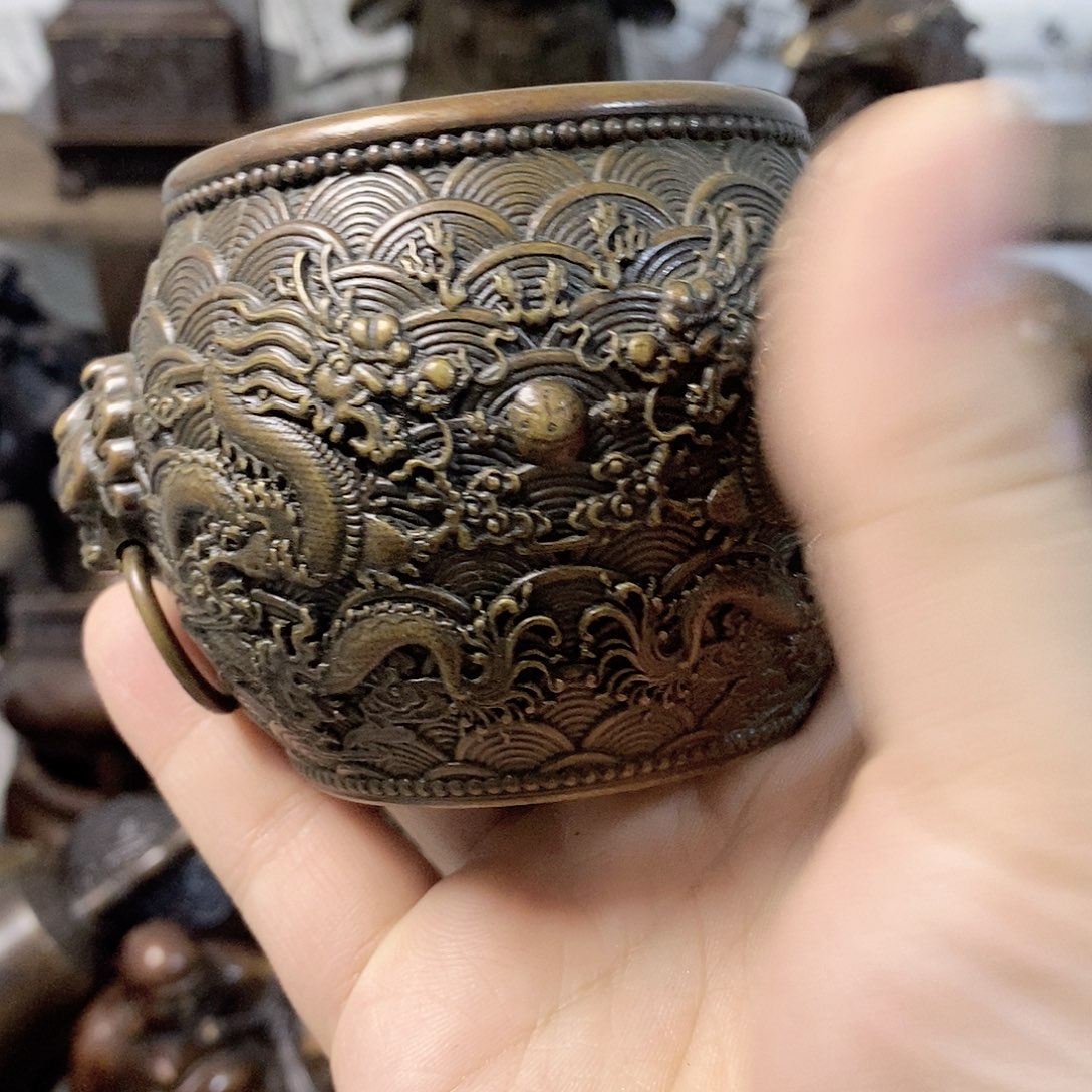 精品文玩铜器摆件