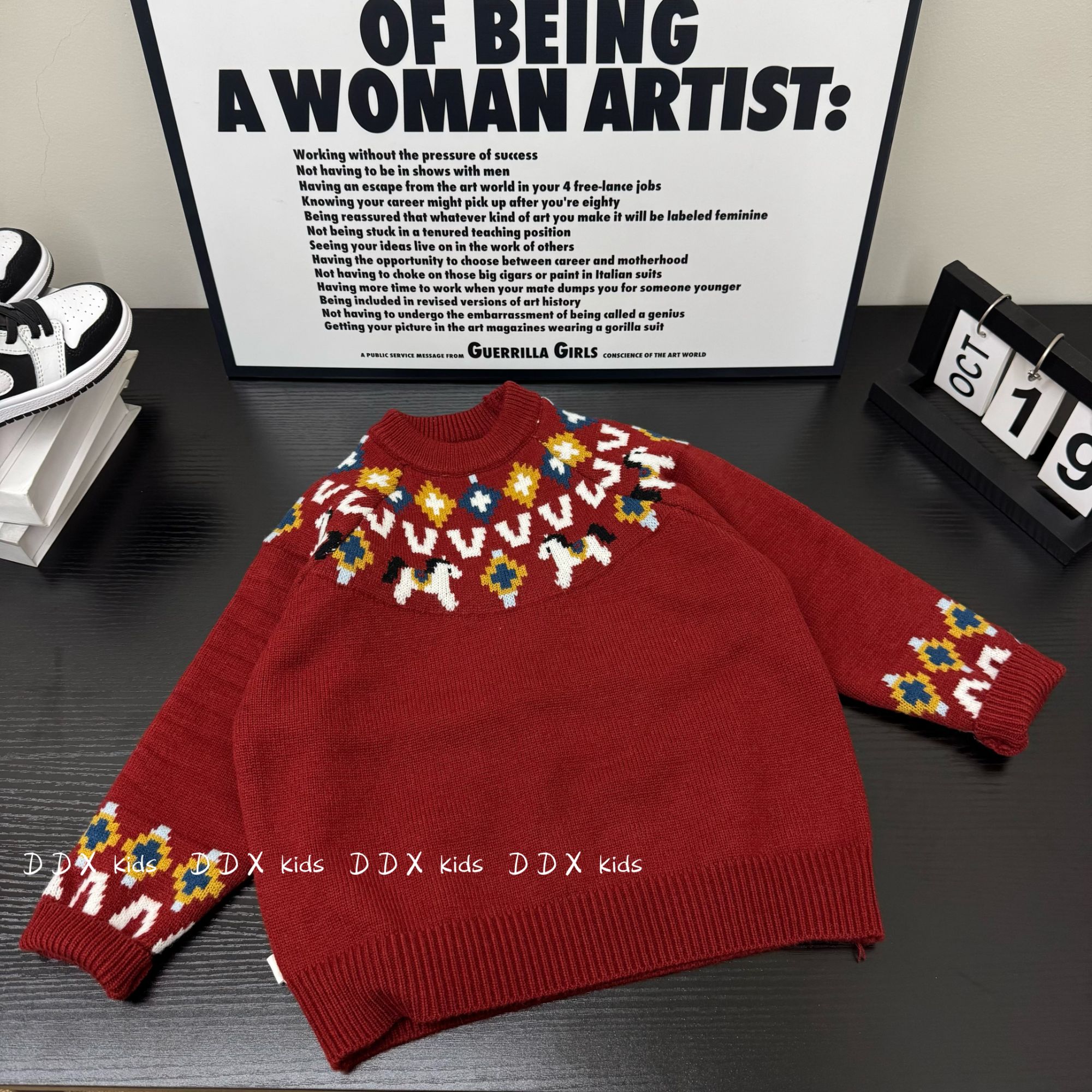 2025冬季新款男童毛衣加厚韩版时尚卡通上衣百搭儿童套头毛衣