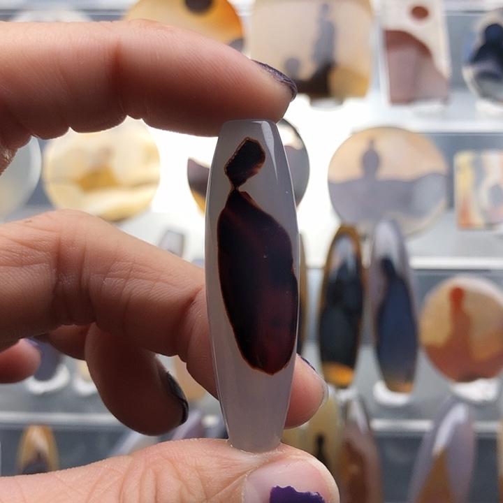 玛瑙/玉髓未镶嵌颈饰84