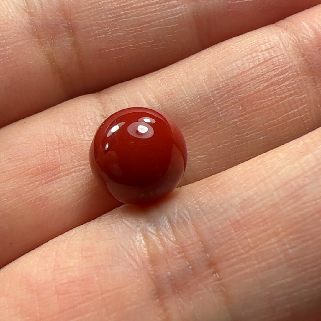 南红玛瑙珠子未镶嵌