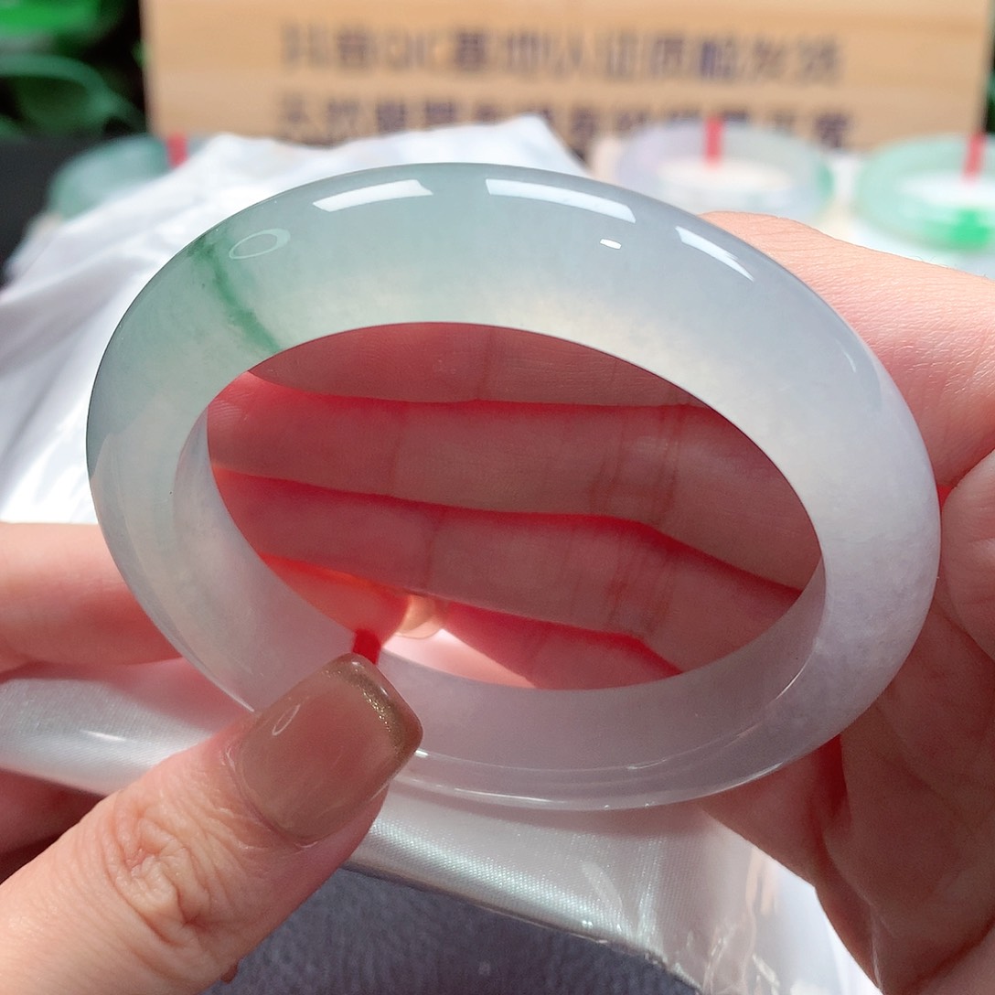 未镶嵌手镯翡翠天然a货翡翠