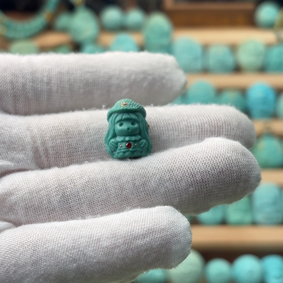 绿松石未镶嵌配饰