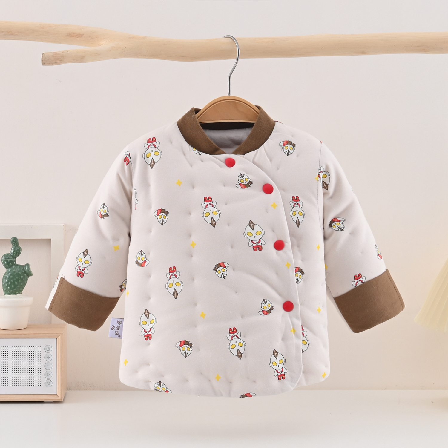 男女宝宝厚款纯手工纯棉花棉袄棉服加厚新生儿可爱保暖冬季棉袄