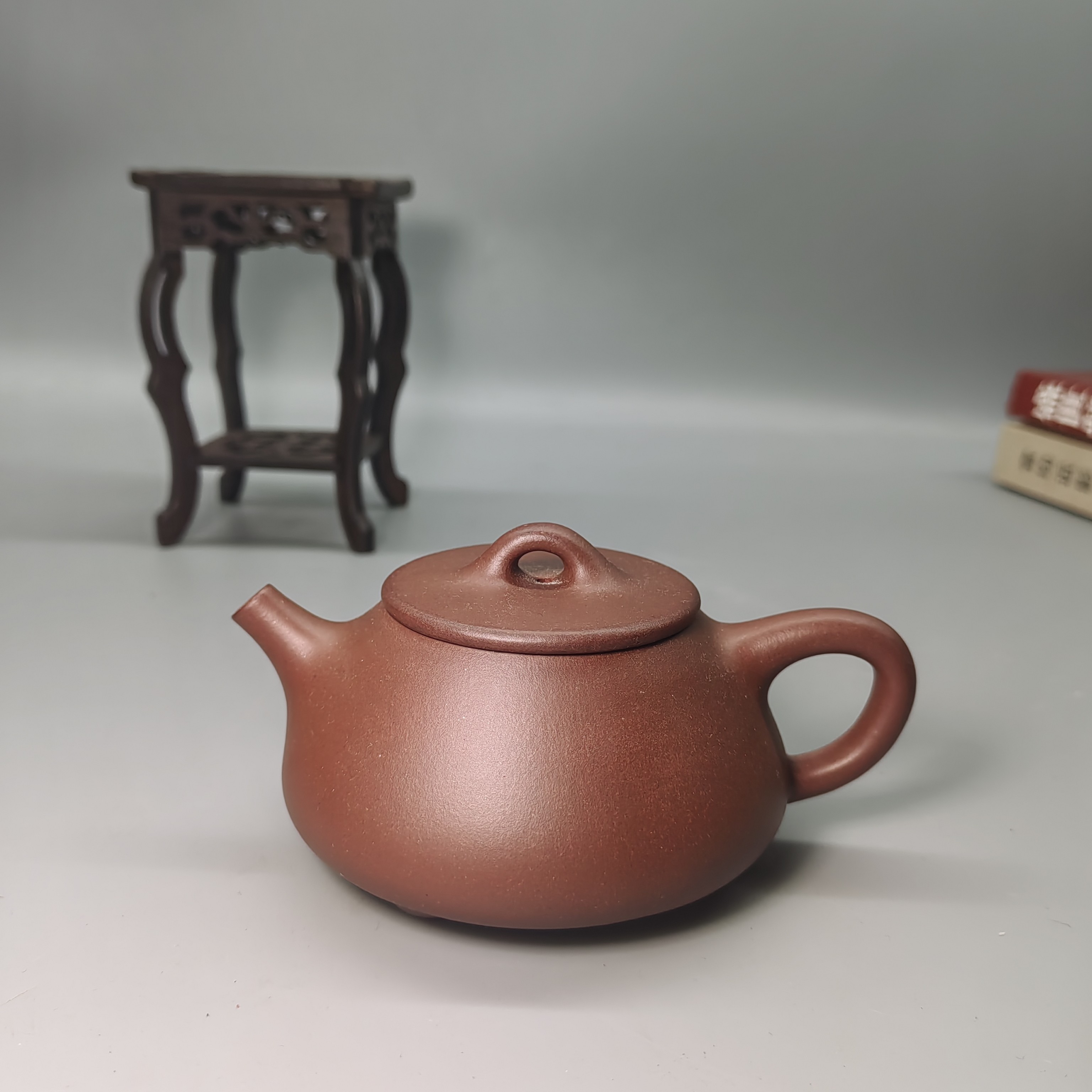 宜兴黄龙山原矿零添加底槽清带检测报告半手工平盖石瓢，容量150CC