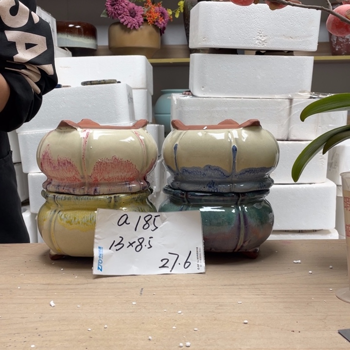 粗陶多肉花盆微瑕185