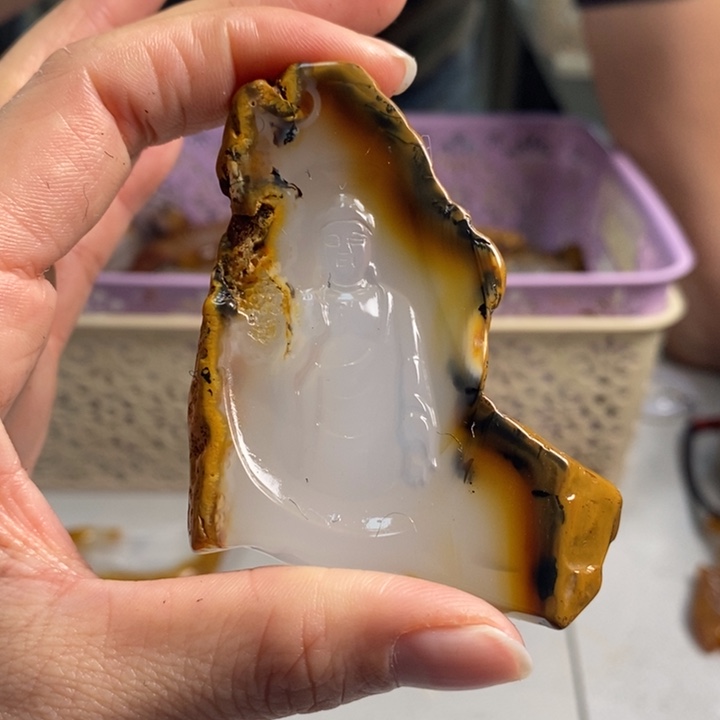 玛瑙/玉髓吊坠(不含链)未镶嵌