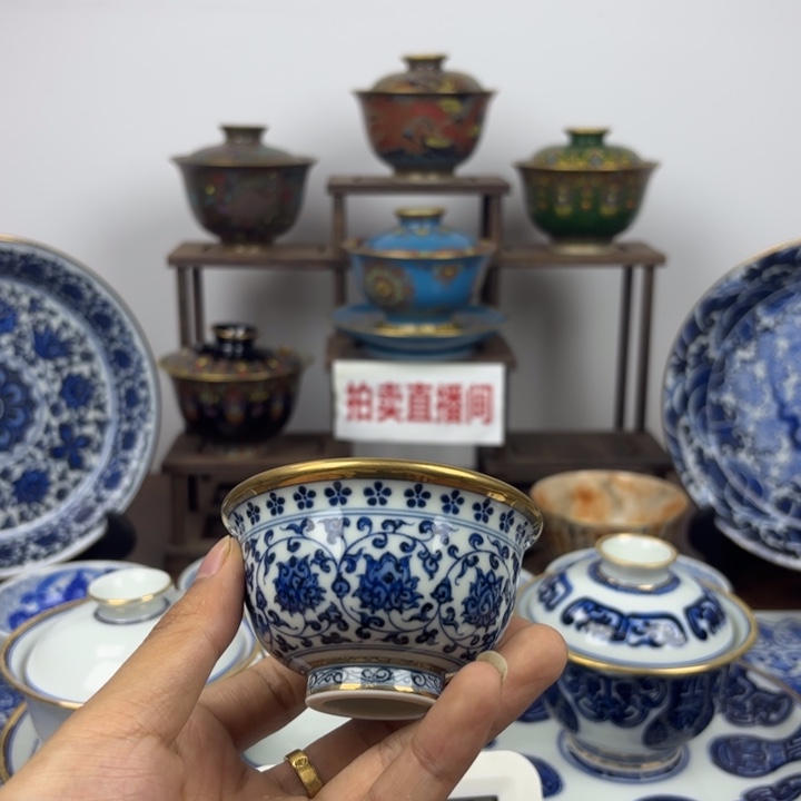 逍***记景德镇手工手绘陶瓷