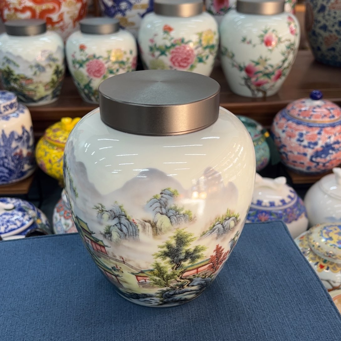 高端款家用茶叶罐