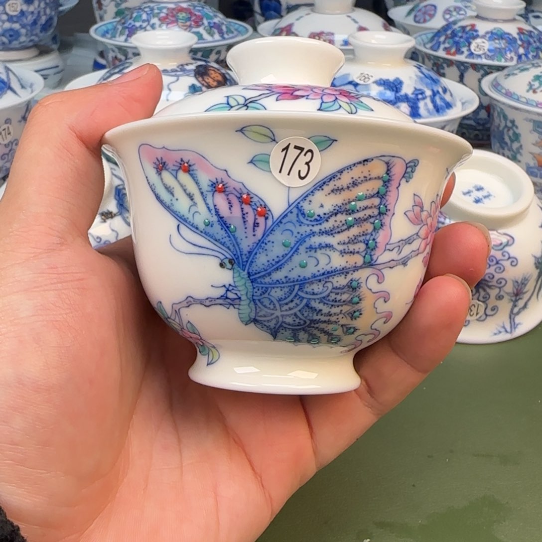 彦祖纯手工手绘手绘茶具173