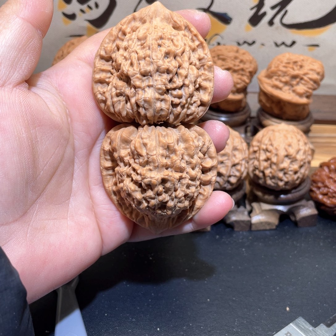 桃核吊坠胡****虎46蓟县山地官帽