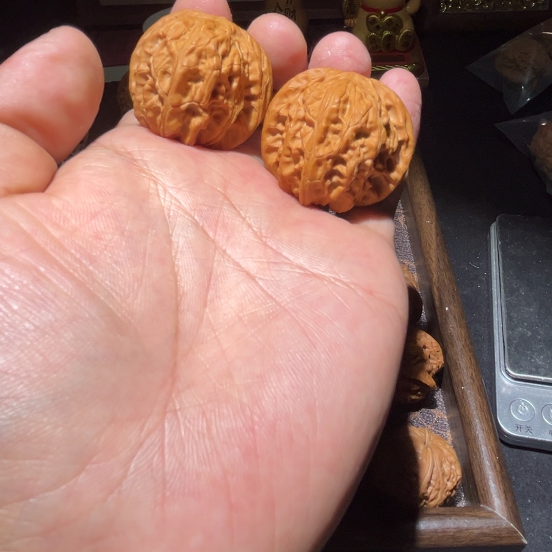 瑞麟文玩核桃磨盘 38.38.32