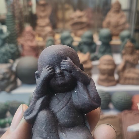 泥塑天*玫瑰香方不看小和尚瑕疵款不修