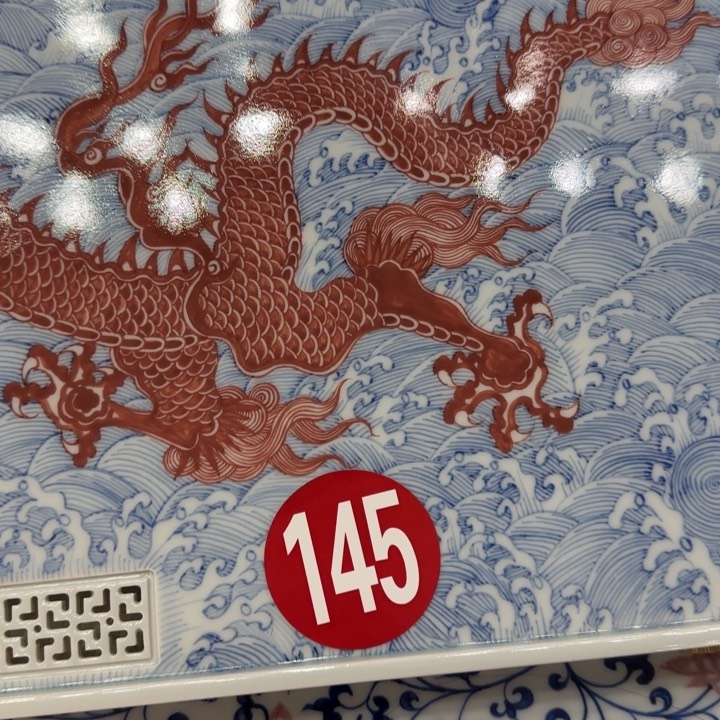 【闪购商品】五**尊景德镇手工手绘陶瓷