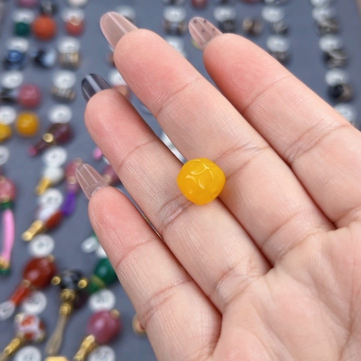 未镶嵌饰品玛瑙/玉髓月****糖