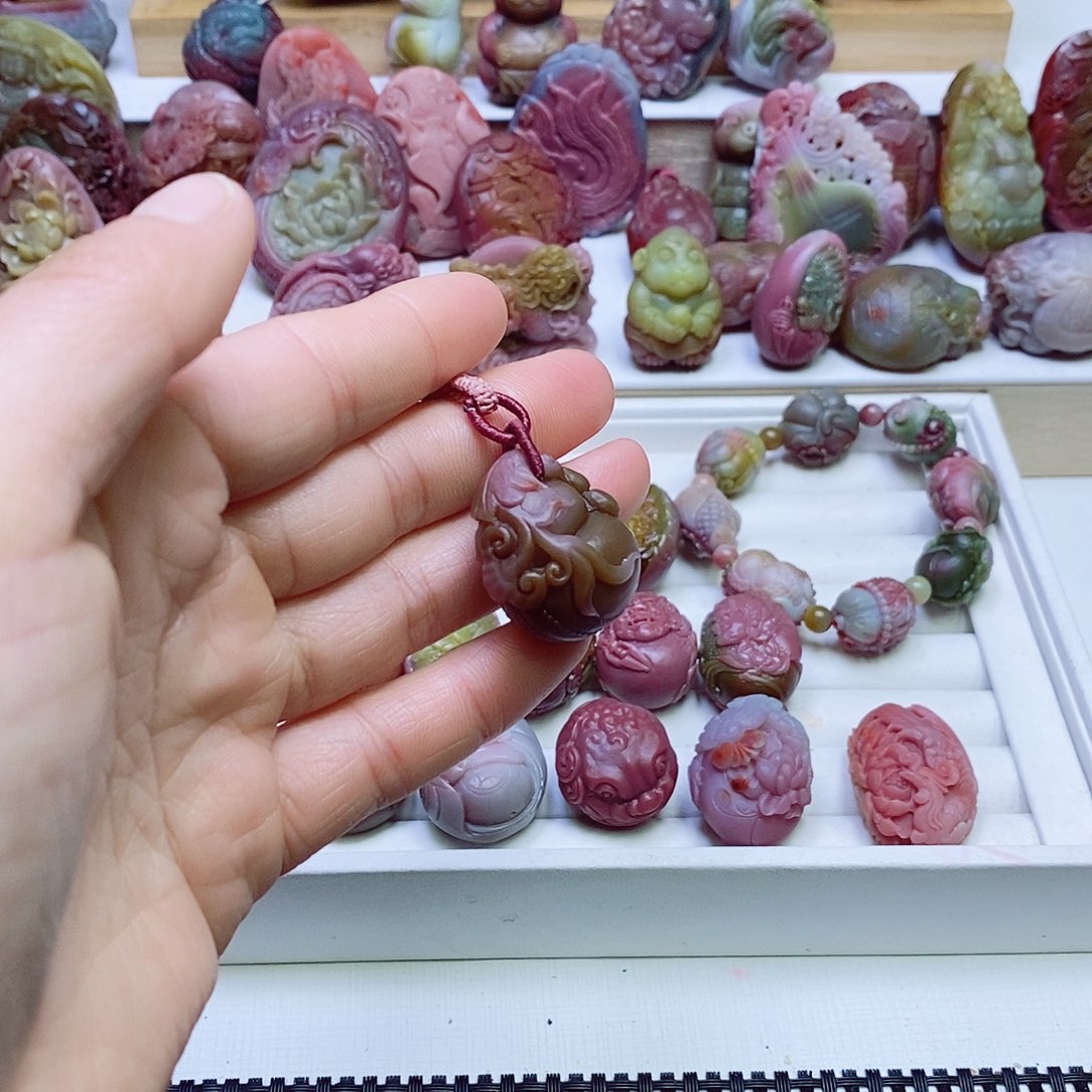 玛瑙/玉髓盐源玛瑙未镶嵌