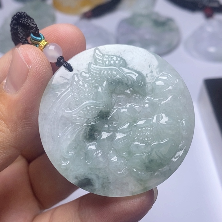 颈饰未镶嵌翡翠翡翠