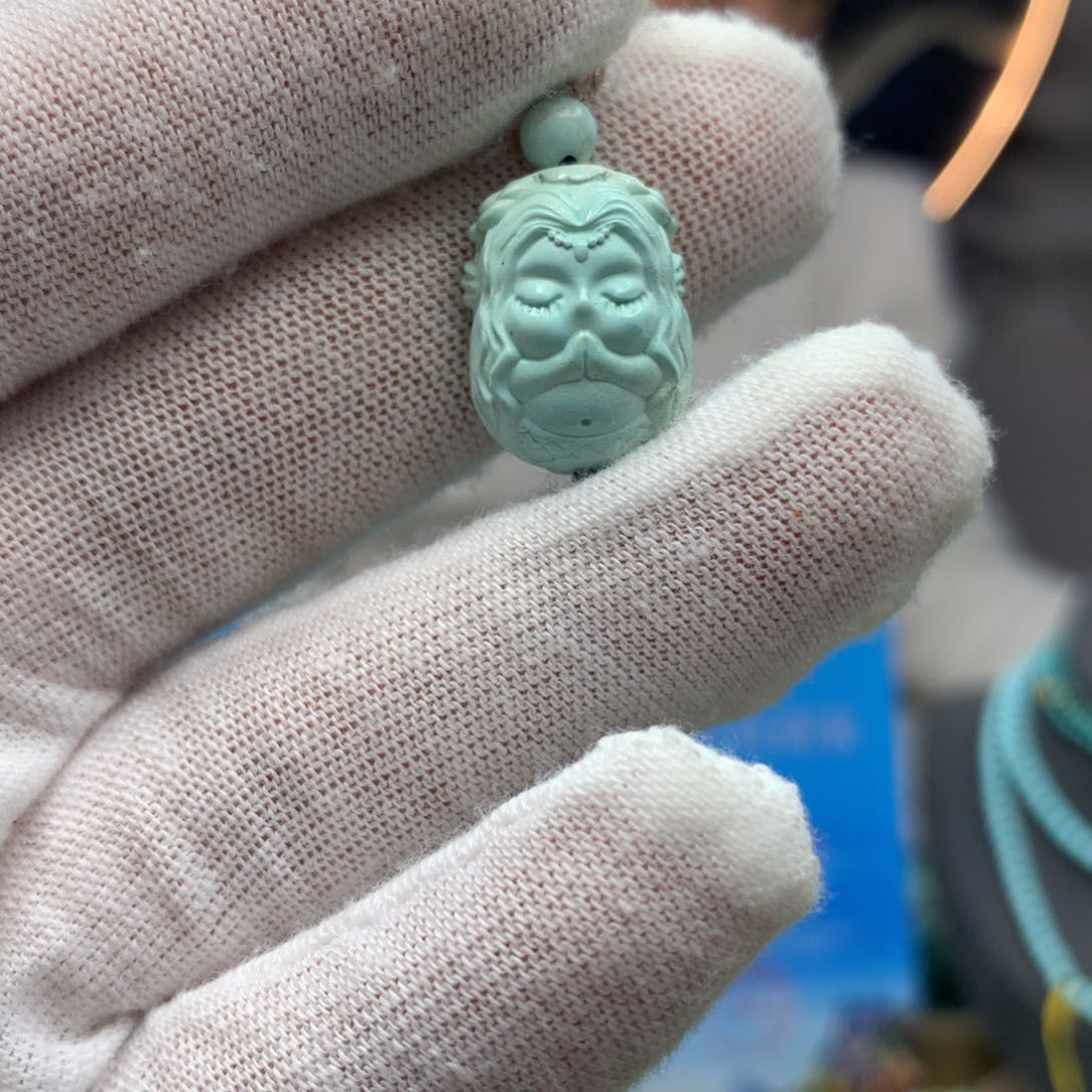 绿松石挂件未镶嵌