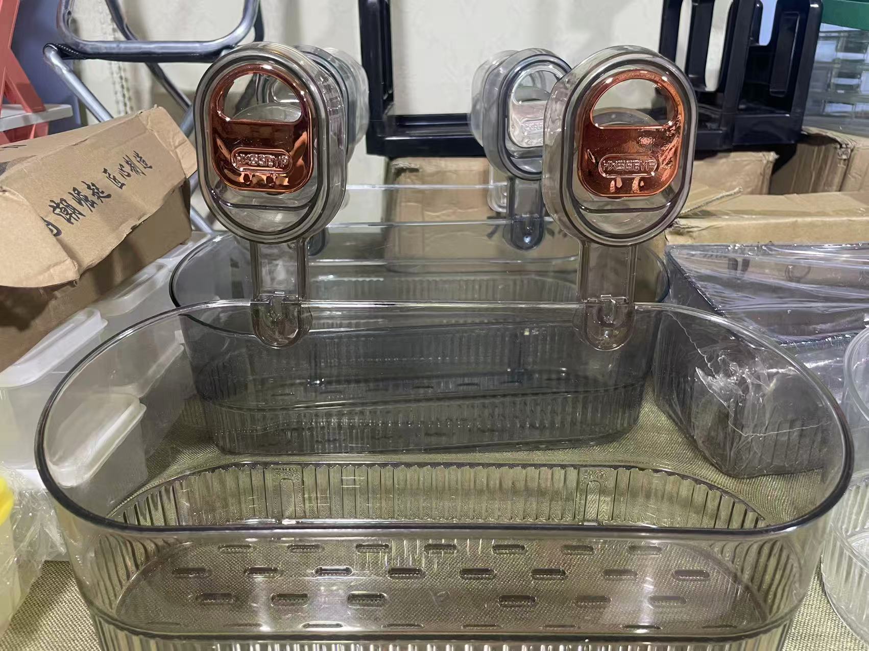 亚克力吸盘置物架