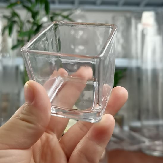 玻璃迷你小方缸高5厘米口径5厘米