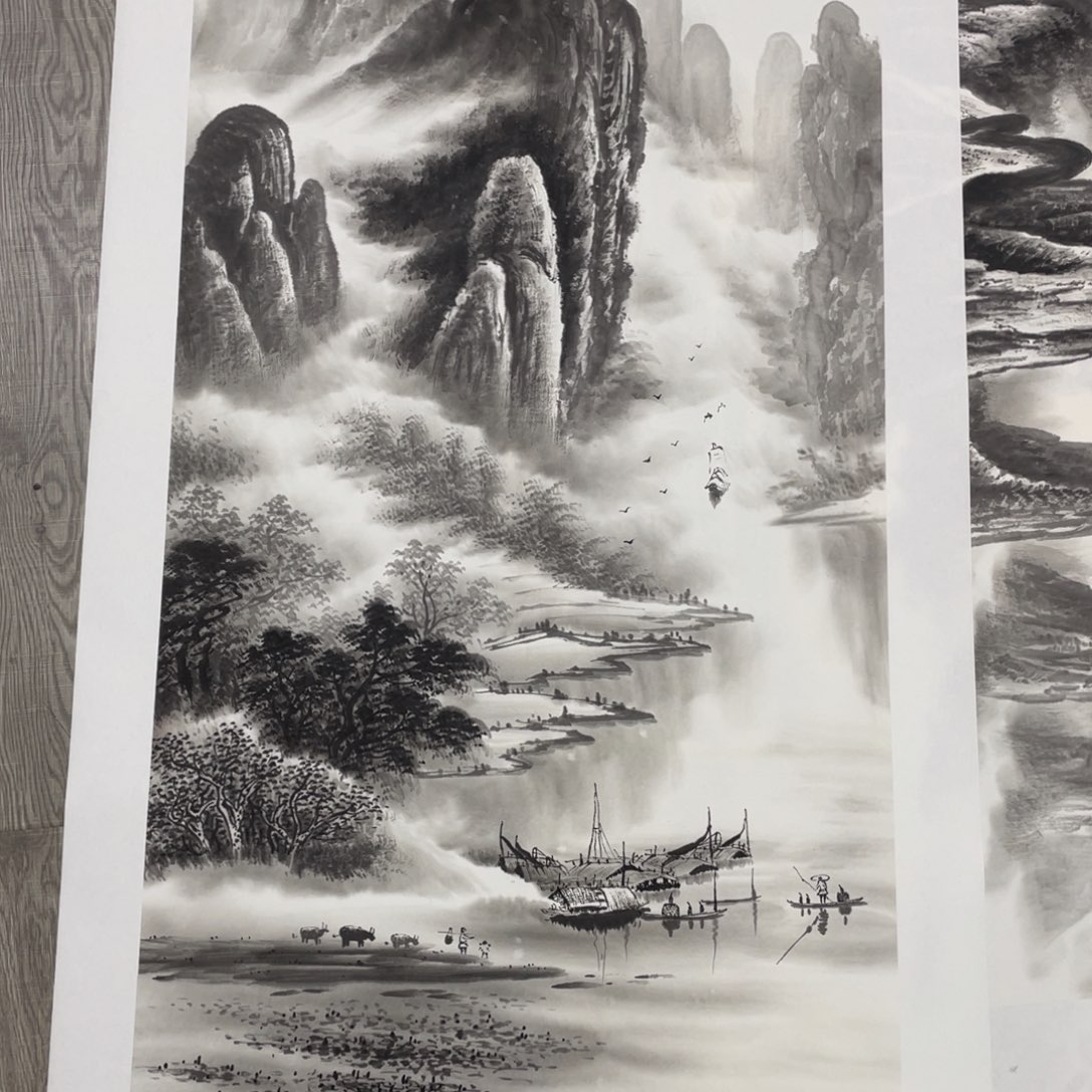 国画何润杰老师作品欣赏