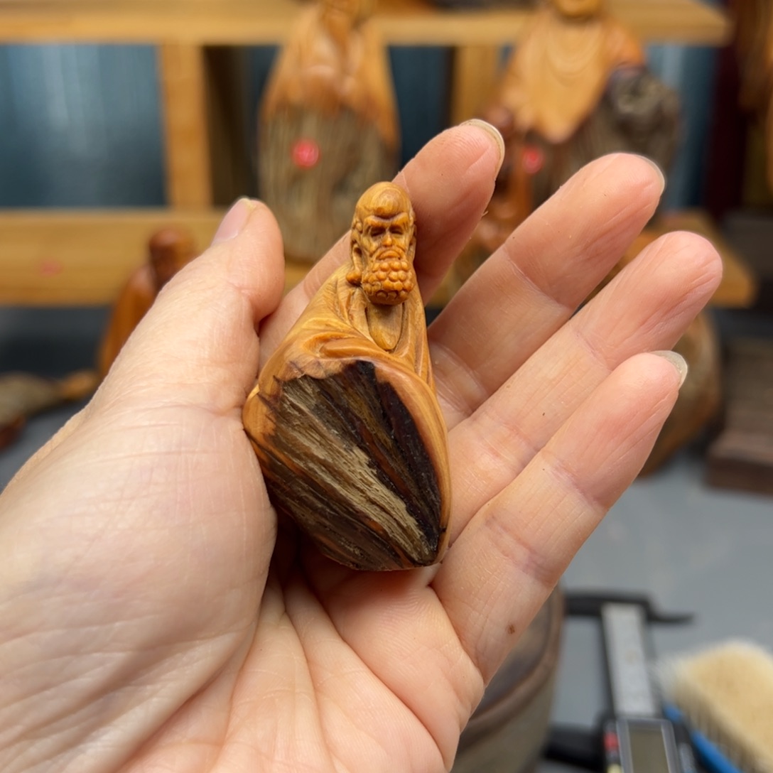 柏木崖柏木摆件手把件77