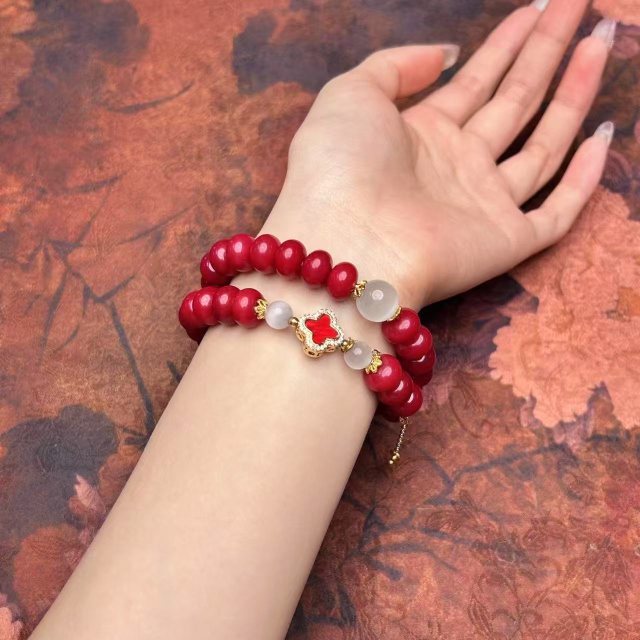 JG0015-双圈菩提手串（无礼盒）