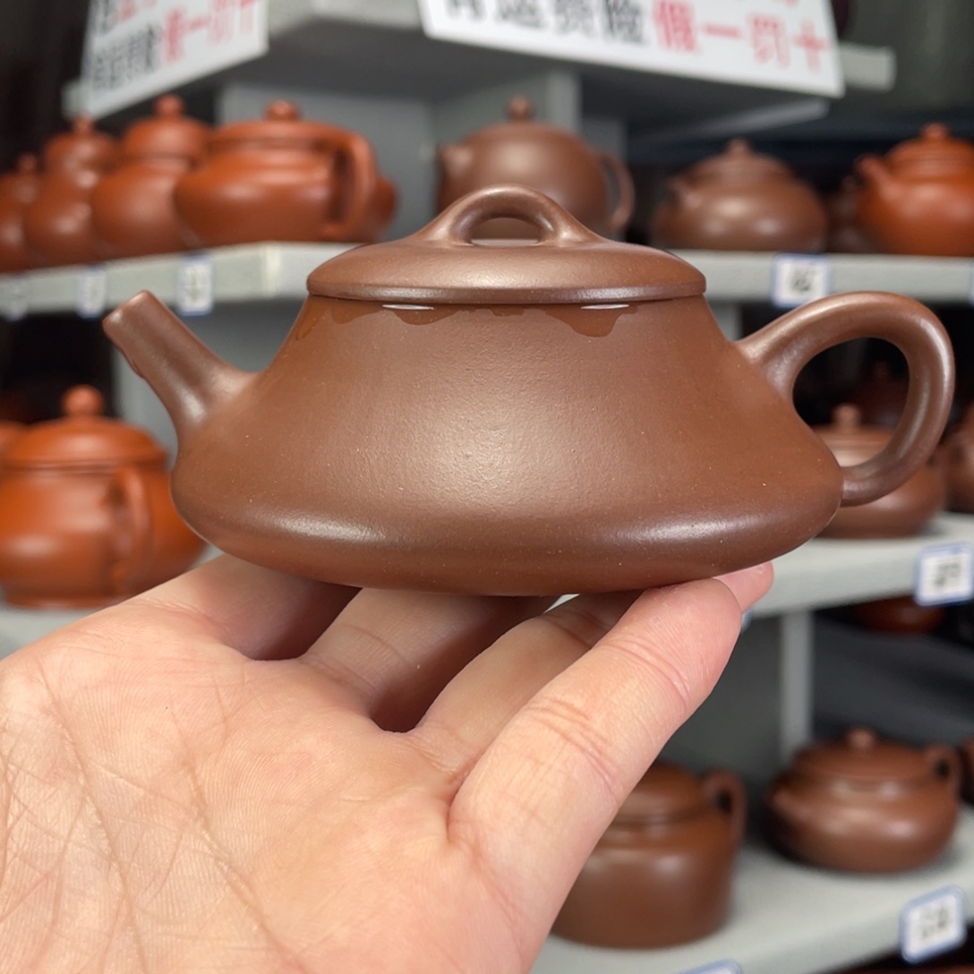 茶壶紫砂跨年特价紫泥全手工150毫升