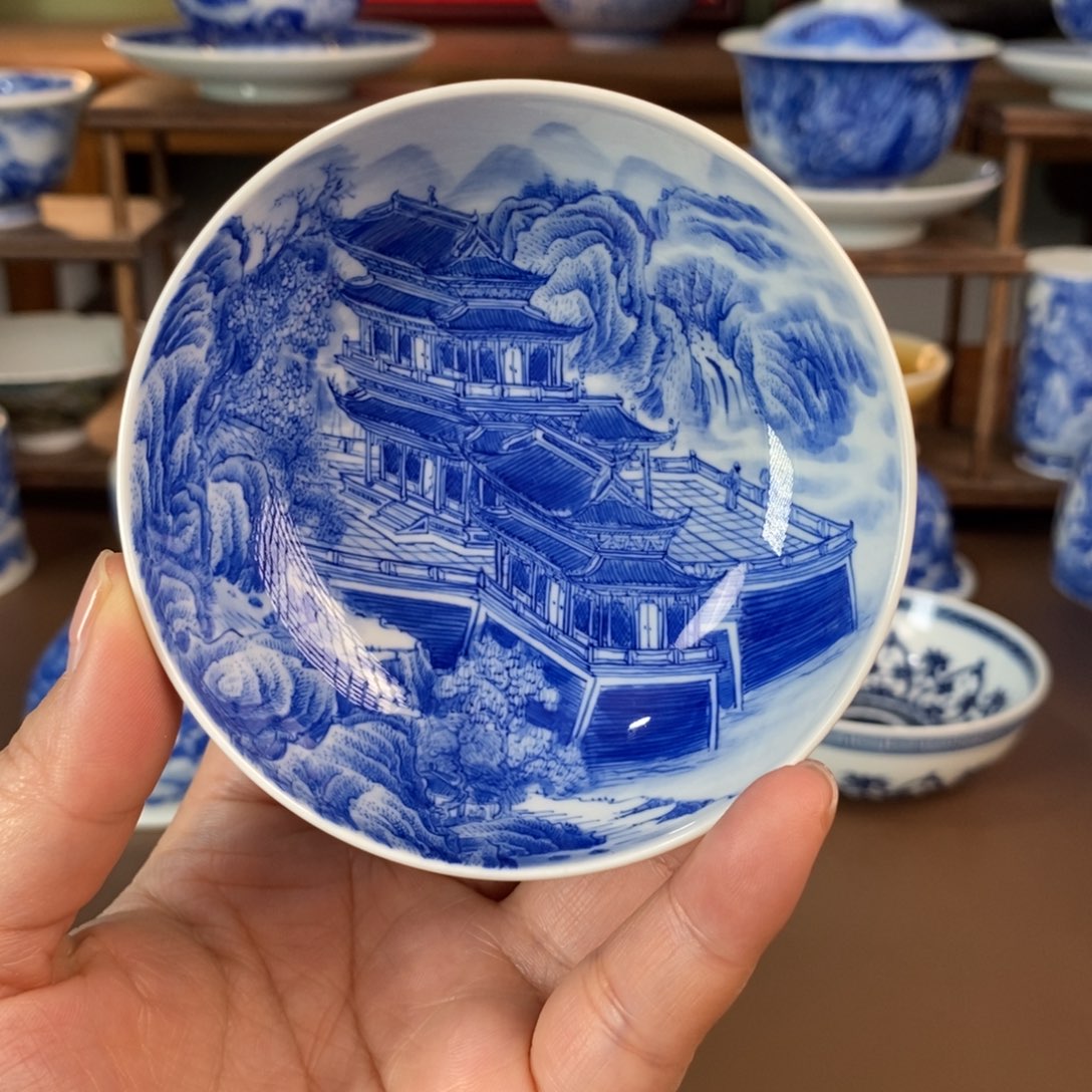 景德镇陶瓷手工手绘