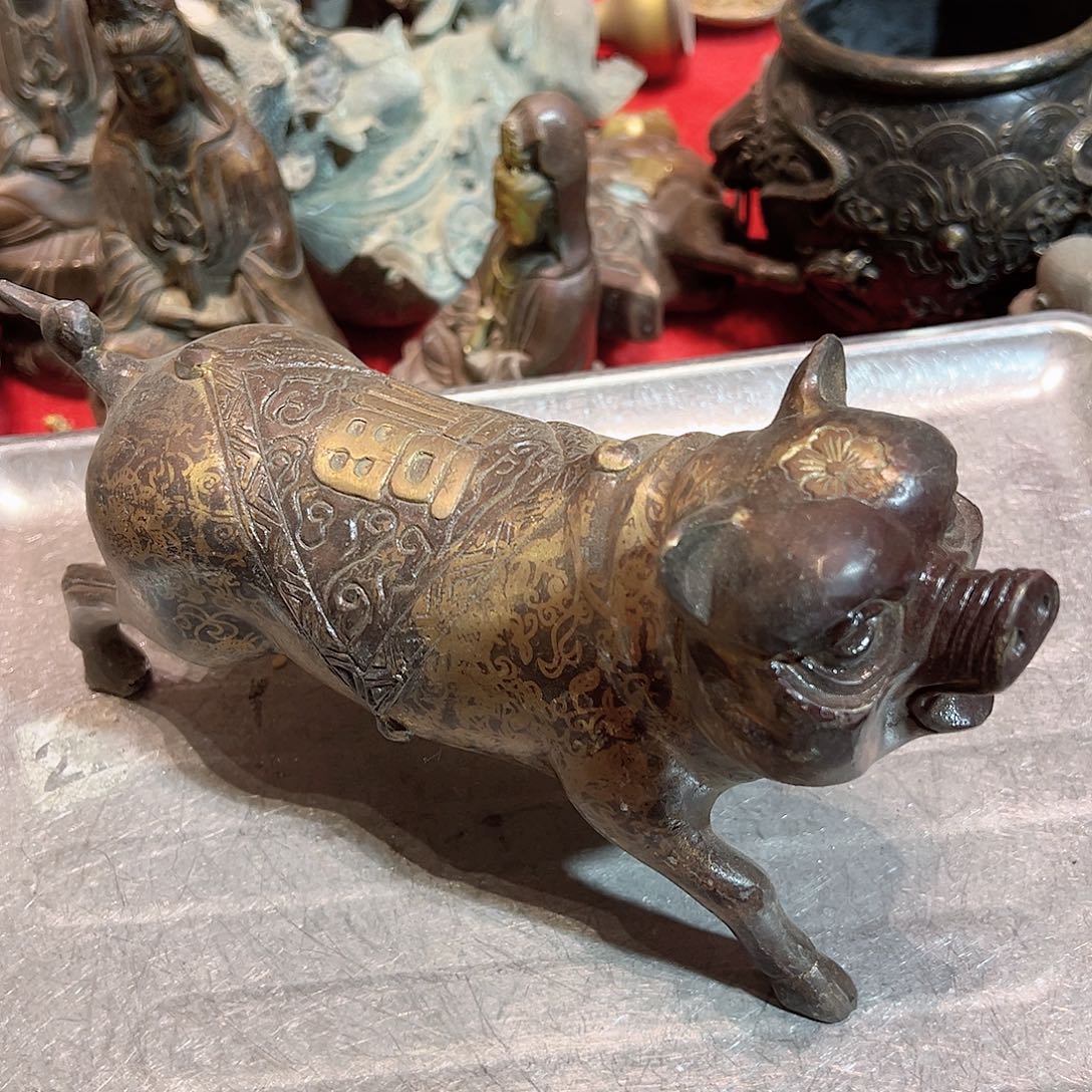 黄铜摆件工艺品，