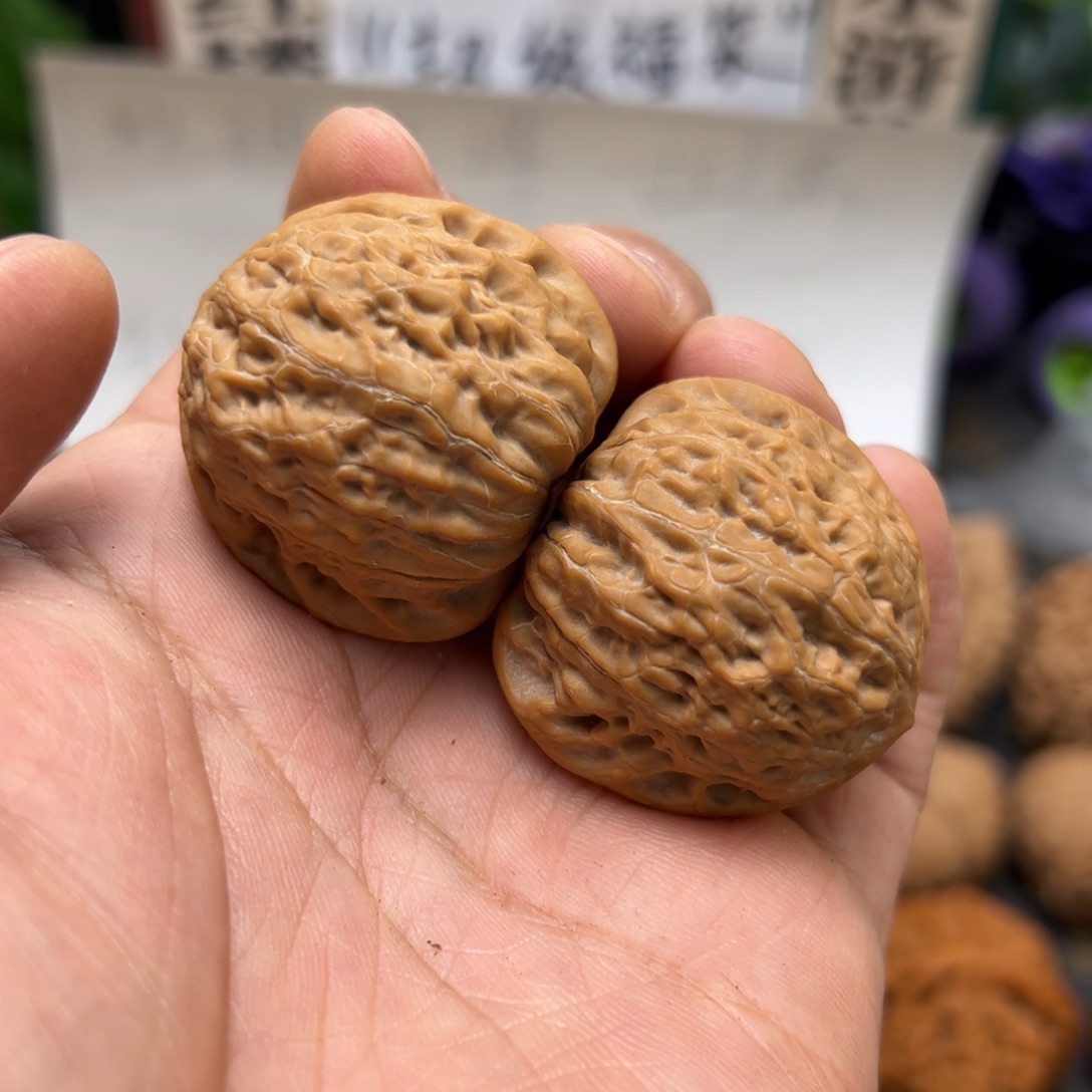 文玩核桃把件一****头36铁锤