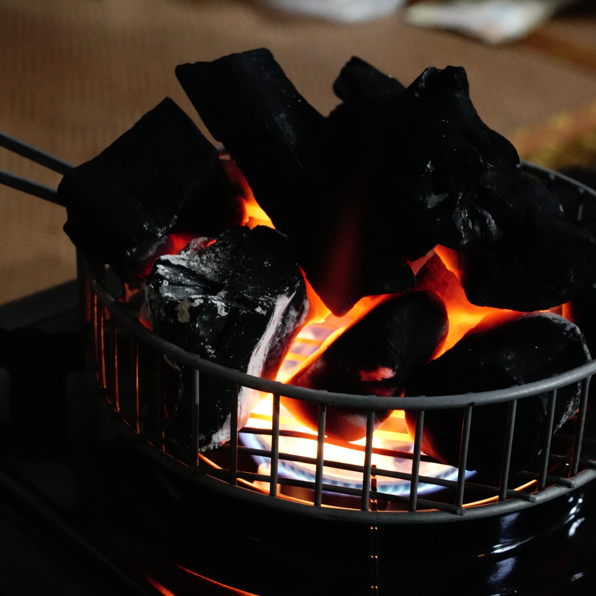 【九离烧】圆形木炭点碳筐(和缘0578)