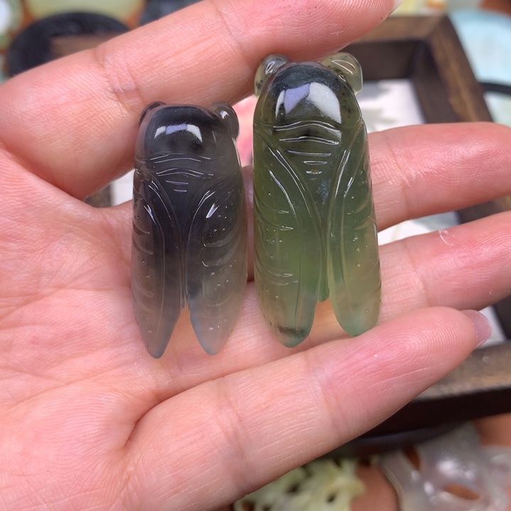 蛇纹石玉合金颈饰