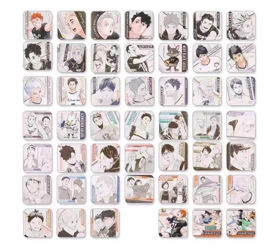 排球少年js 原画 青春激励 原画杯垫 第四弹