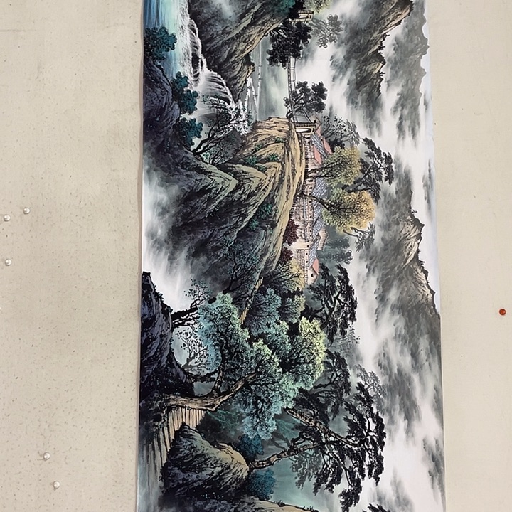 国画国画作品集的故事