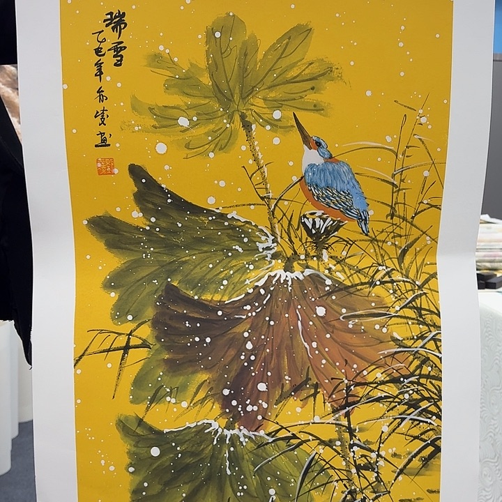 国画手绘国画作品