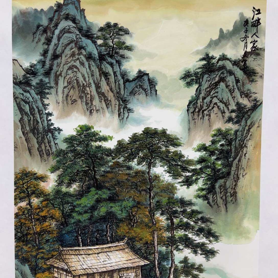 国画国画李文军老师精品