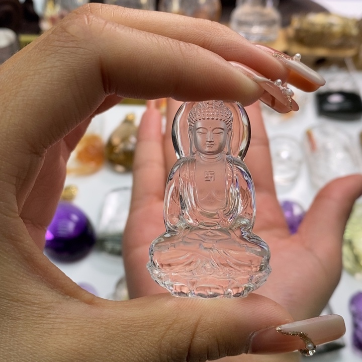 水晶颈饰未镶嵌如***电