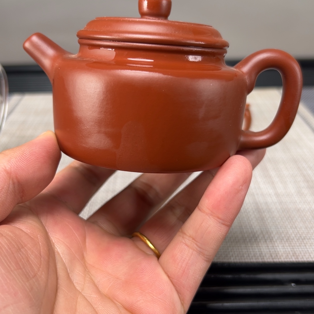 壶紫砂微瑕茶壶款