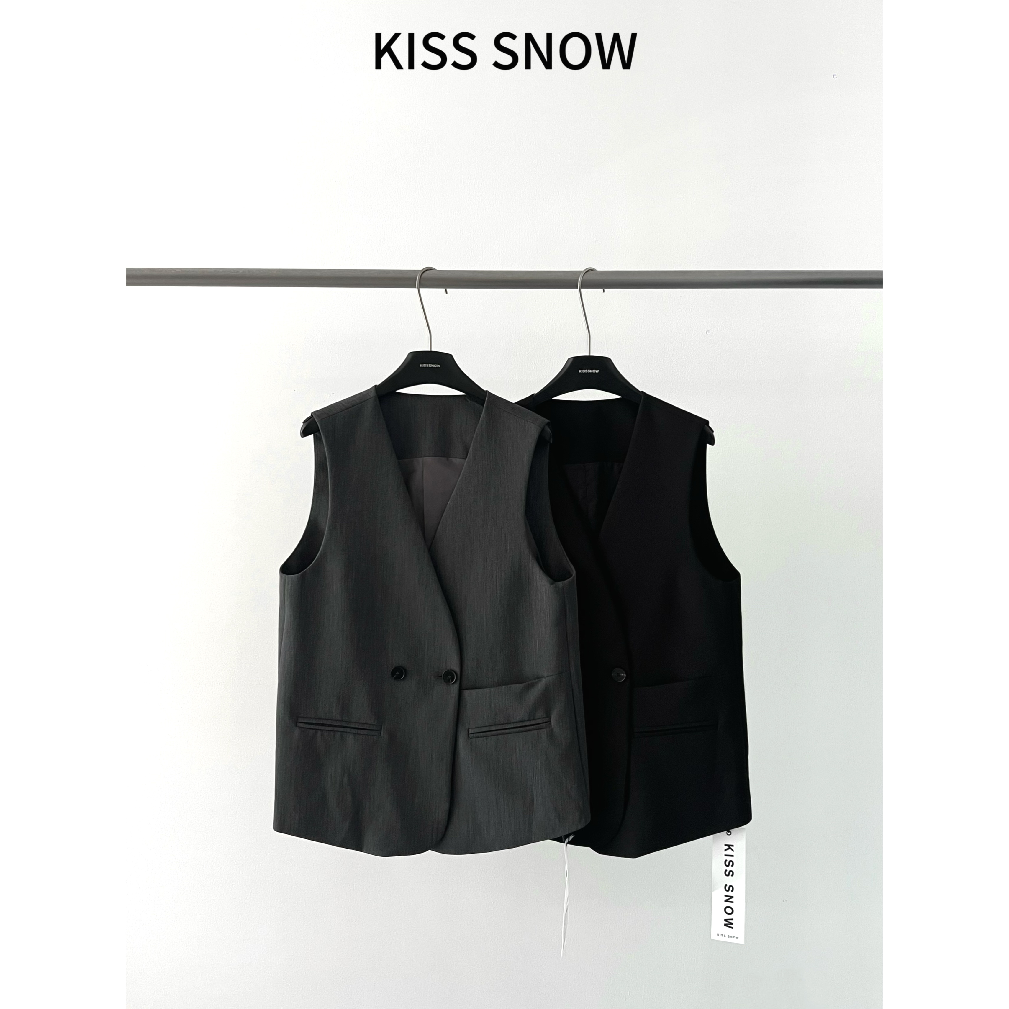 【KS】设计感宽松马甲