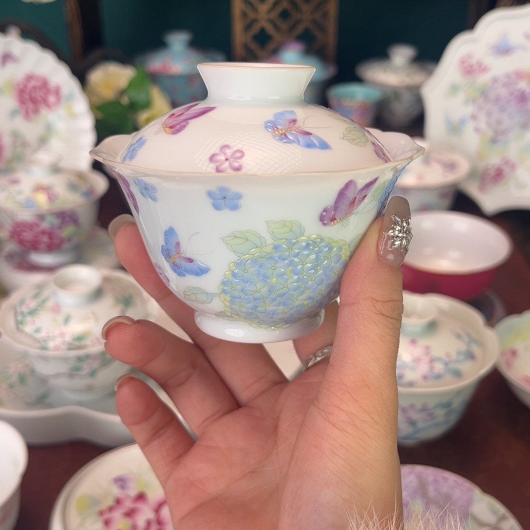 摆件陶景德镇陶瓷茶器