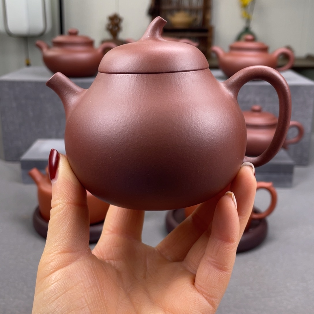 紫砂茶壶紫砂壶220毫升
