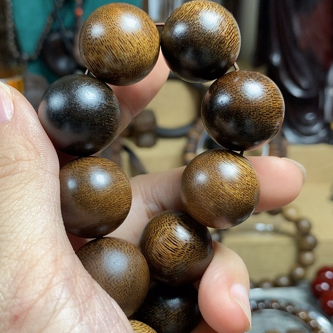 木白*海南黄棋手串手链项链