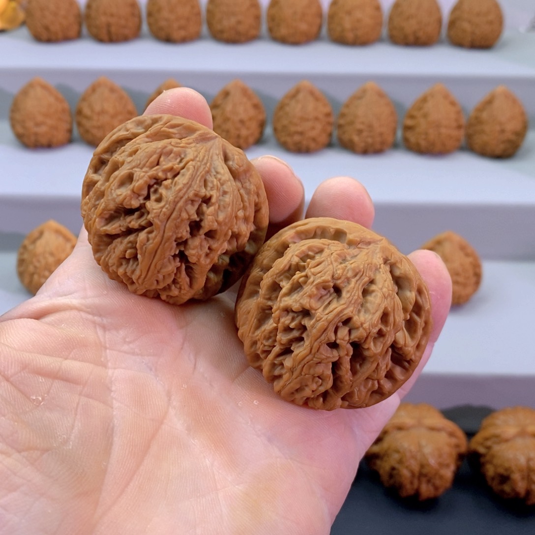 文玩核桃把件46大粗筋