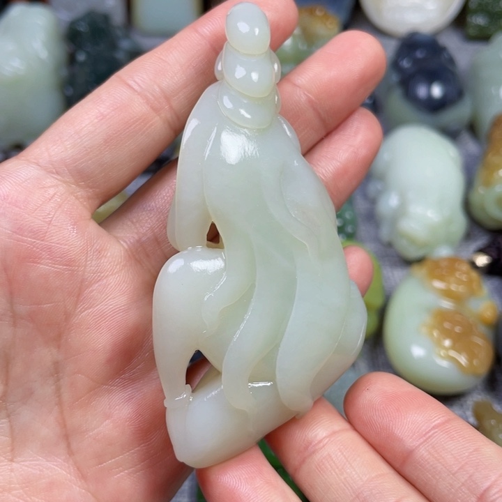 未镶嵌和田玉挂件