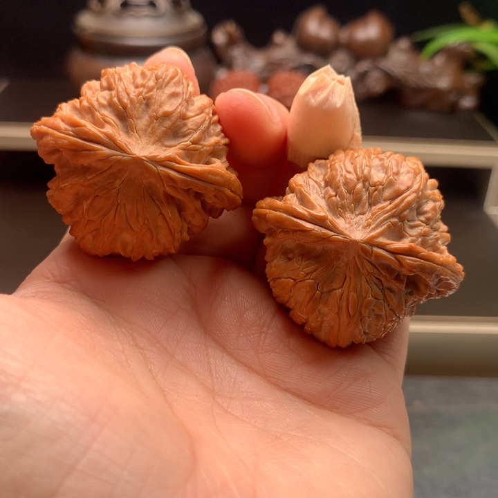 文玩核桃吊坠磨盘