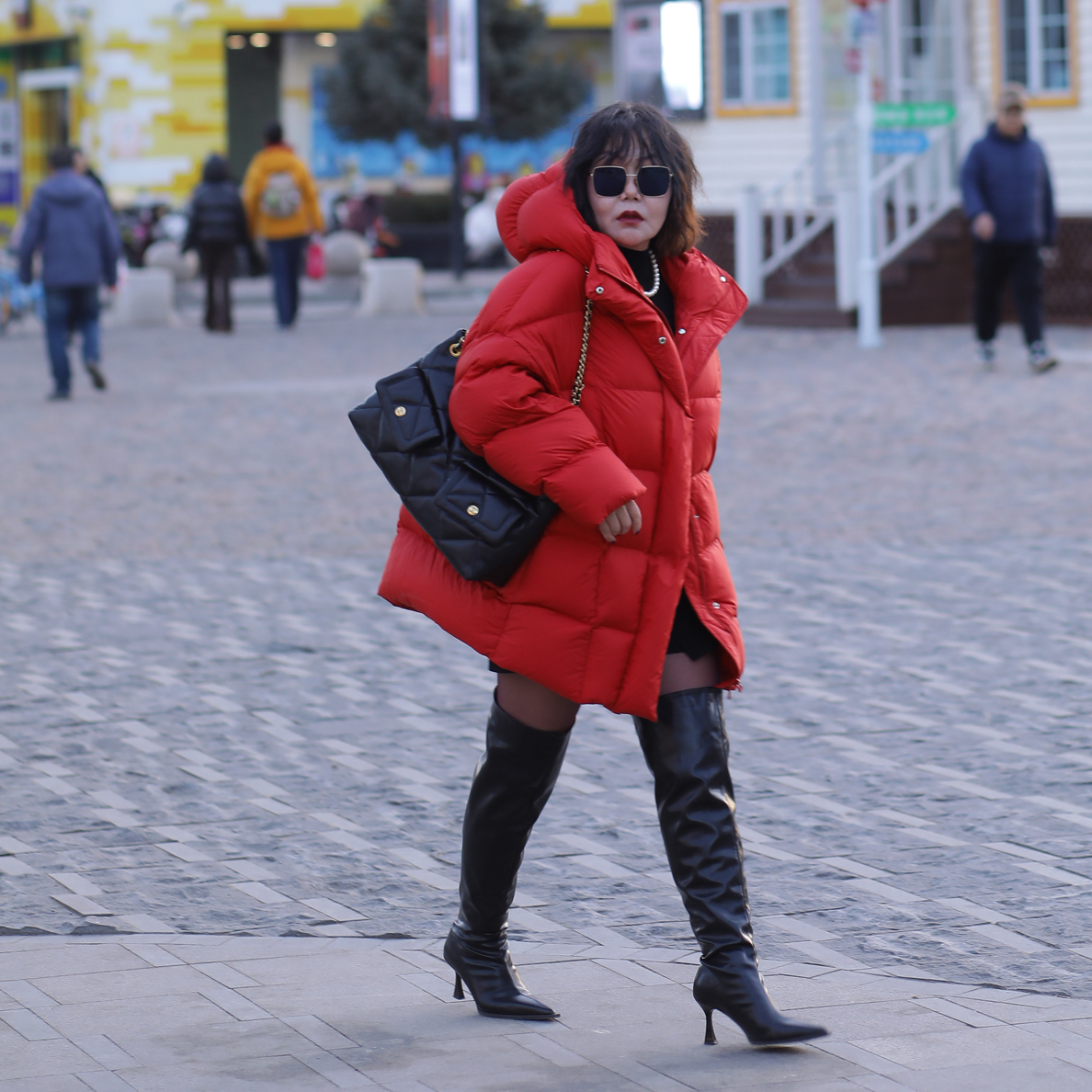 悦己美学《她要自己去买花》系列设计师款百搭时尚简约冬季保暖外套