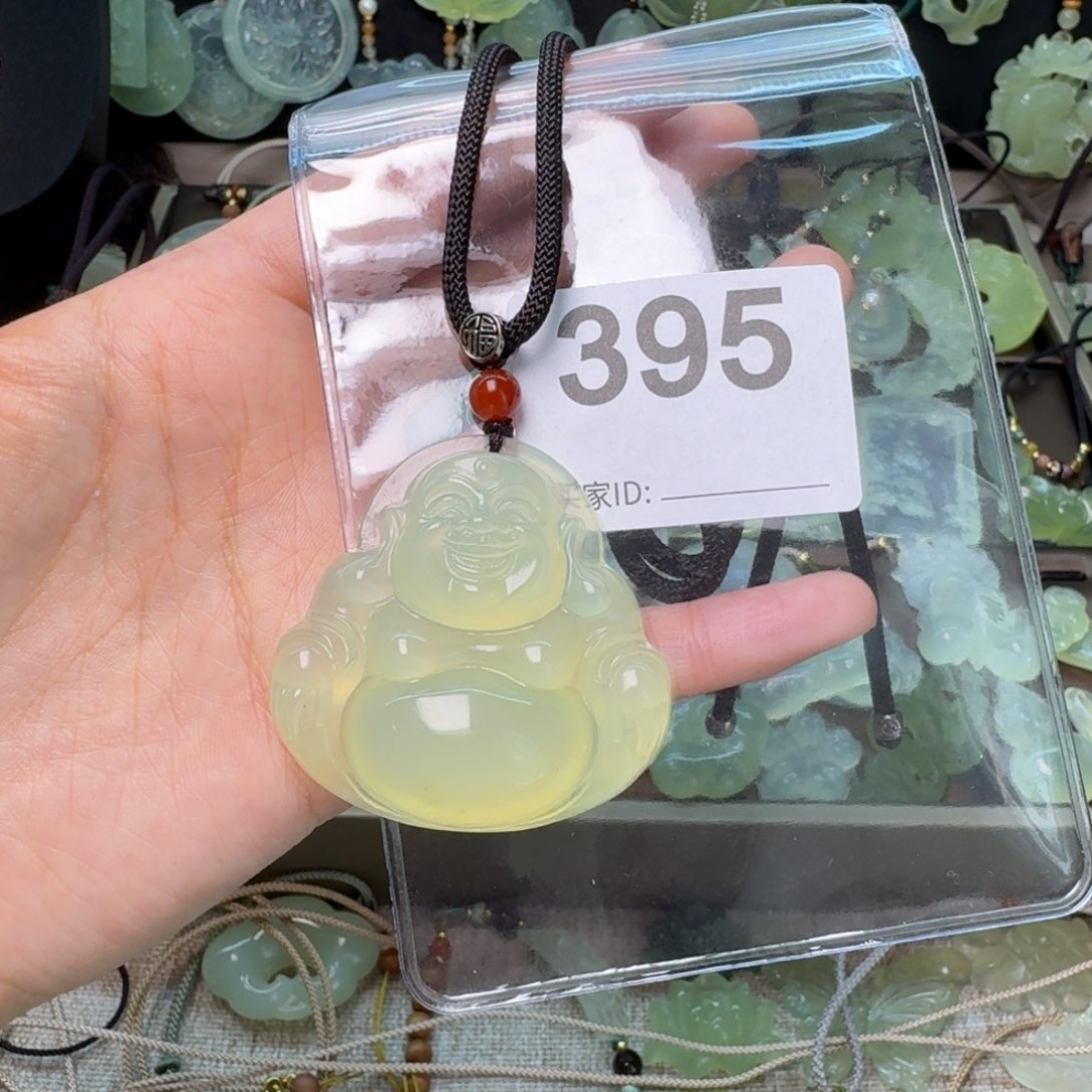 蛇纹石玉项链未镶嵌